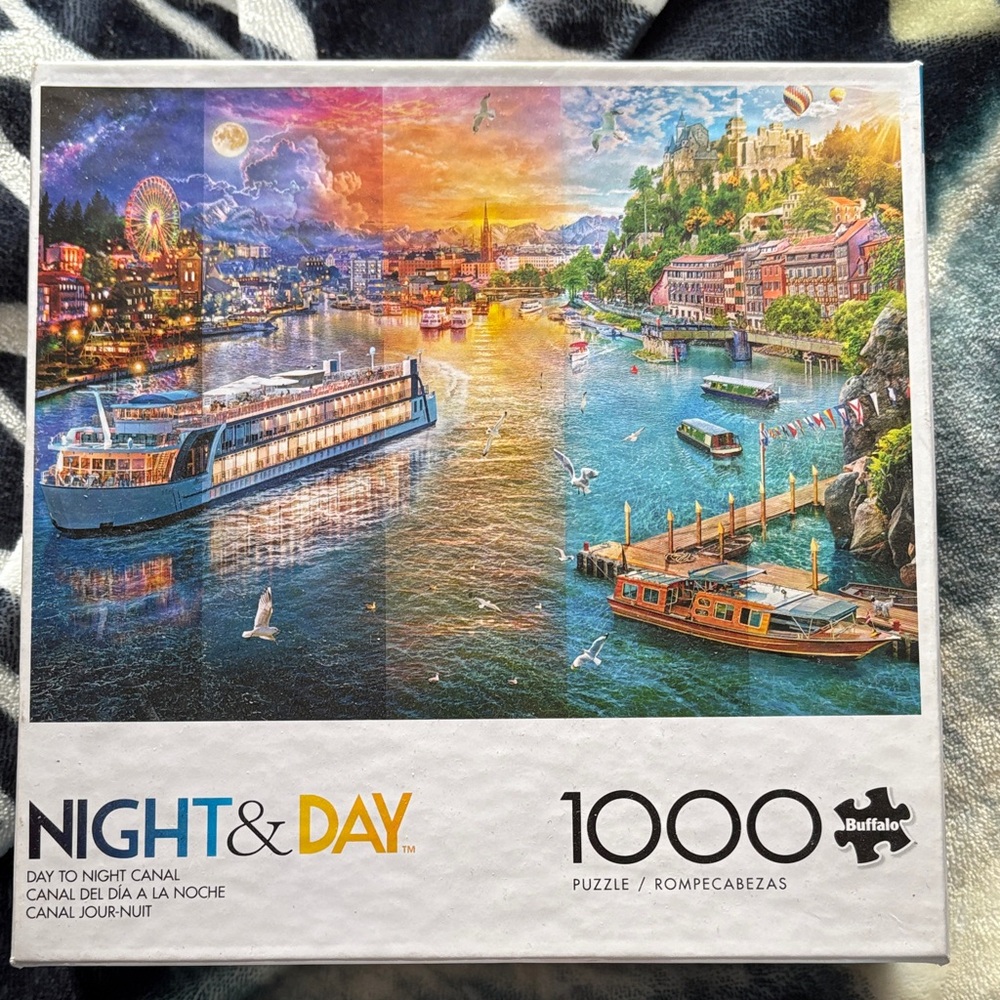 Buffalo David Bitton Night & Day Canal Puzzle